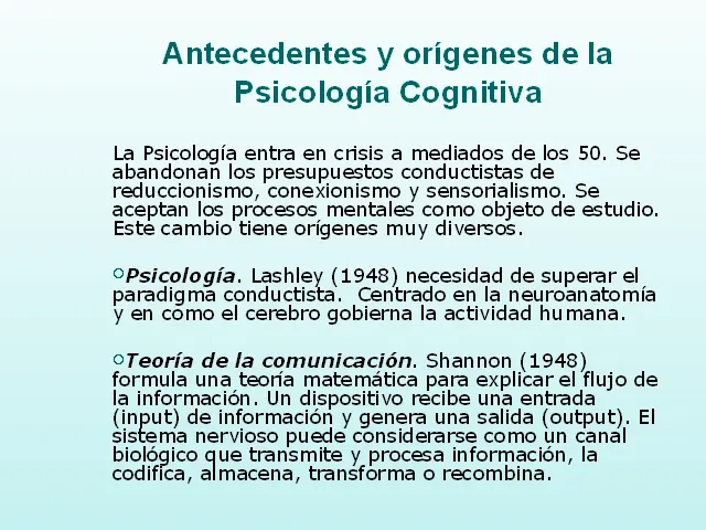 antecedentes de las teorías de inteligencia psicologia cognitiva - Cuáles son los antecedentes de la psicología cognitiva