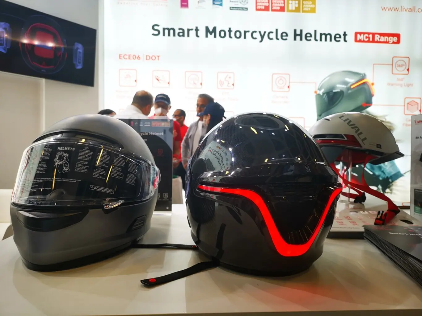 activos y pasivos de una empresa de casco inteligente - Cuáles son los elementos de seguridad de una moto