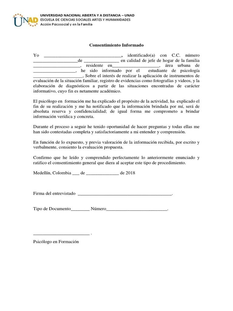 consentimiento informado inteligencia emocional - Cuáles son los tipos de consentimiento informado