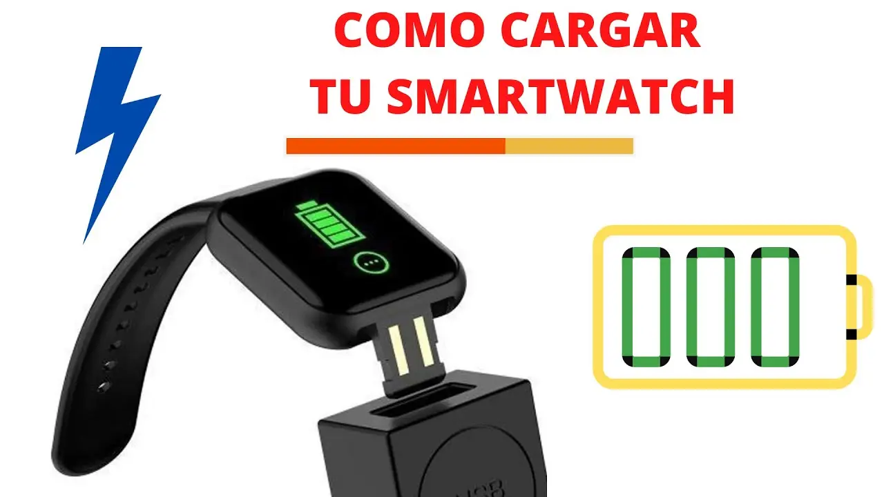 como cargar reloj inteligente - Cuándo debo cargar mi reloj inteligente