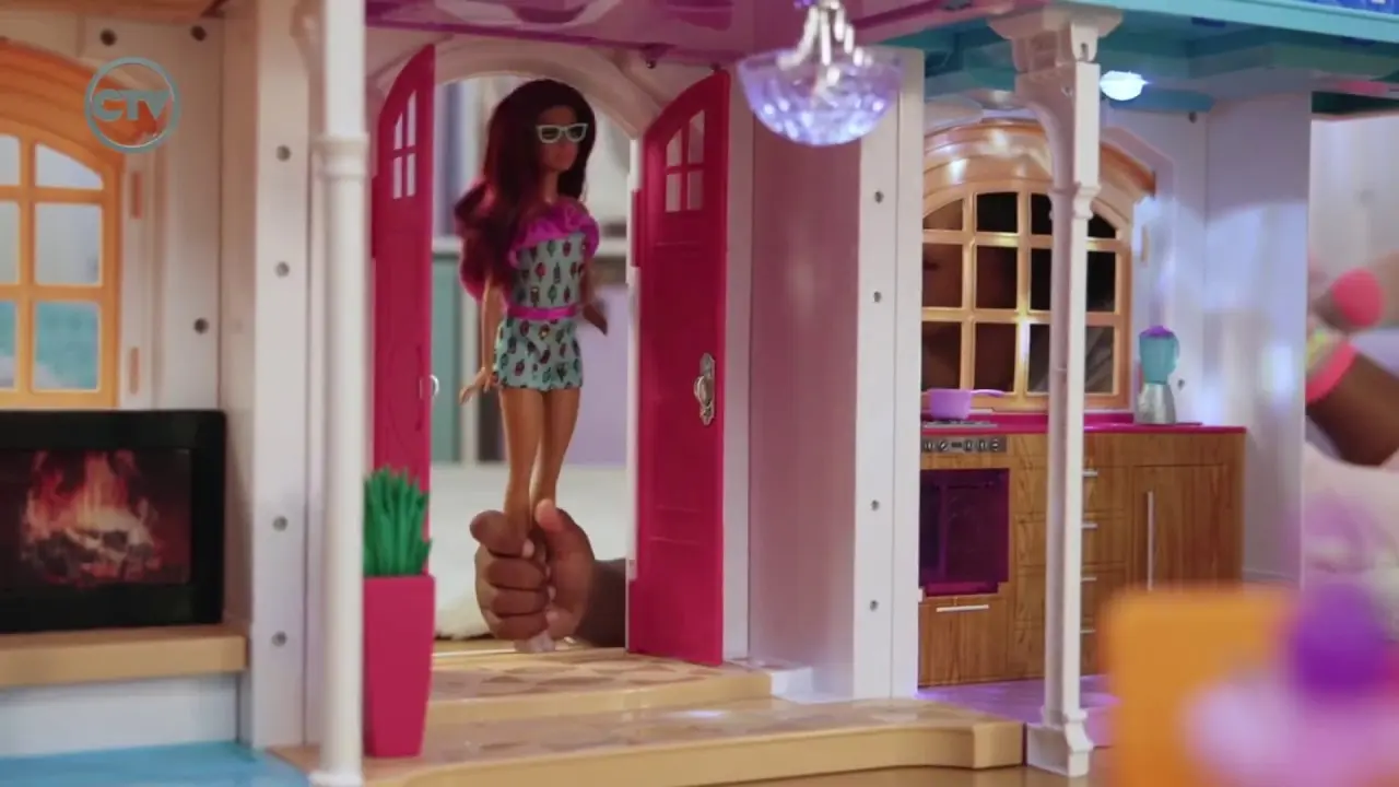 casa inteligente de barbie hello dream house - Cuántas habitaciones tiene la casa de Barbie