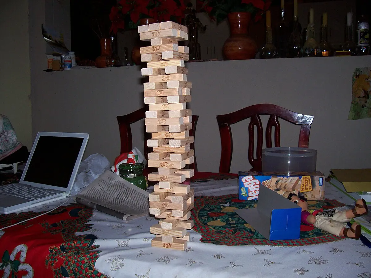 bloques inteligentes de maera - Cuántas piezas tiene un juego de Jenga