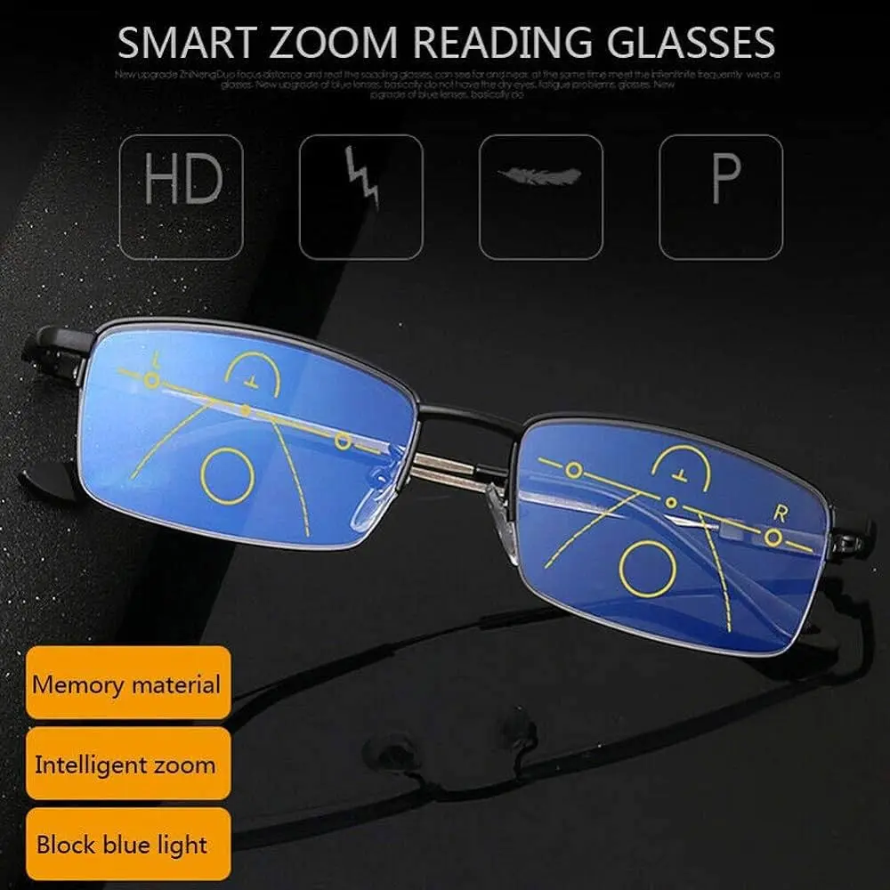 gafas de lectura inteligentes alemanas - Cuánto aumento tienen los lentes de lectura