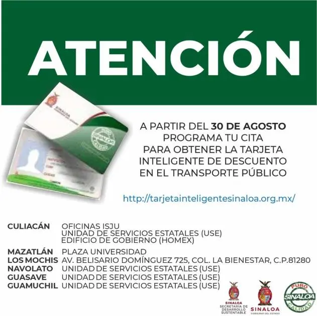 tarjeta inteligente sinaloa - Cuánto dura la tarjeta inteligente Culiacan