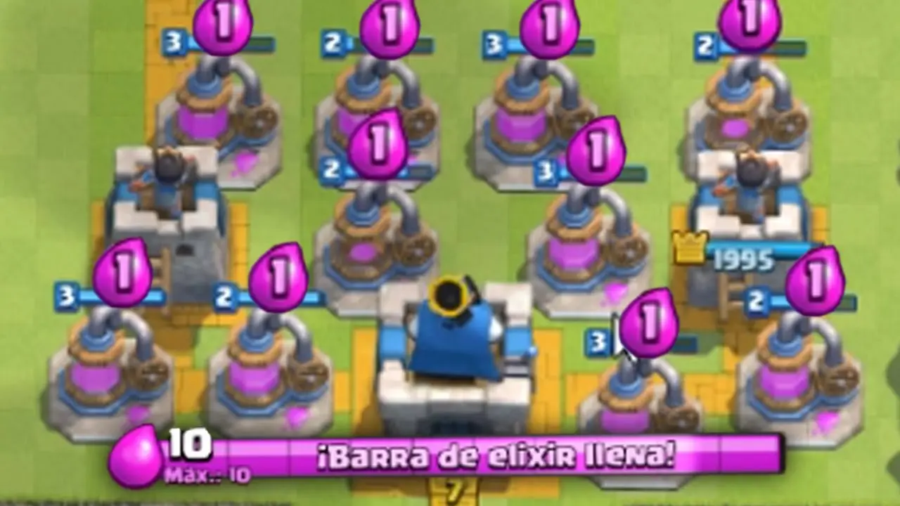 como usar el elixir inteligentemente en clash royale - Cuánto elixir da el recolector Clash Royale