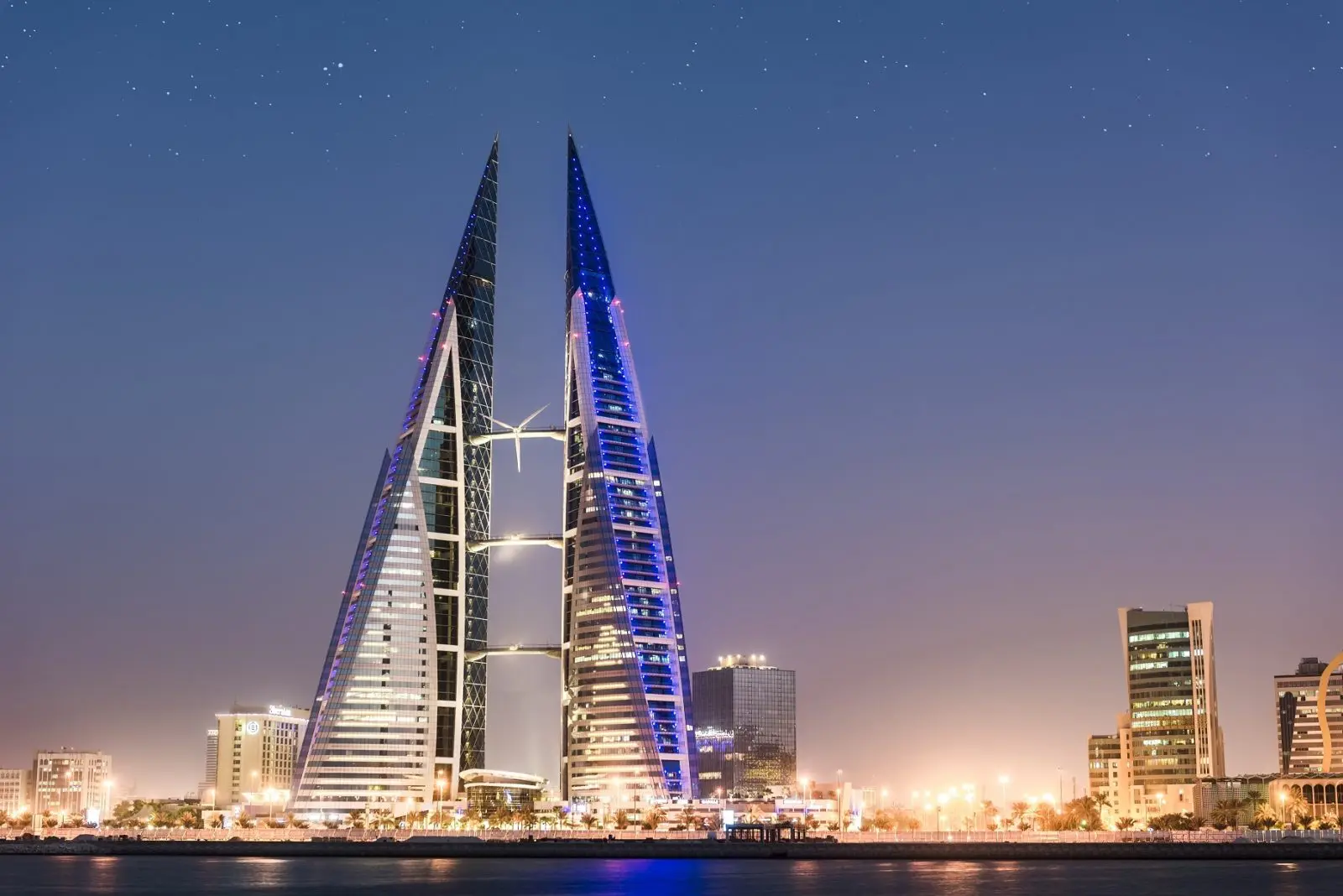 bahrain world trade center edificio inteligente - Cuánto mide el Bahrain World Trade Center