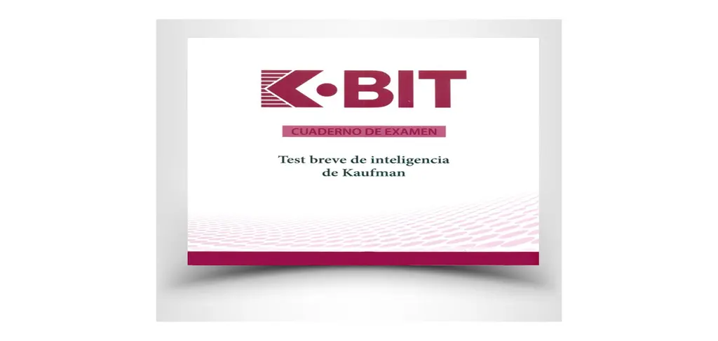 test de inteligencia k bit - Cuánto tiempo tarda un Kbit