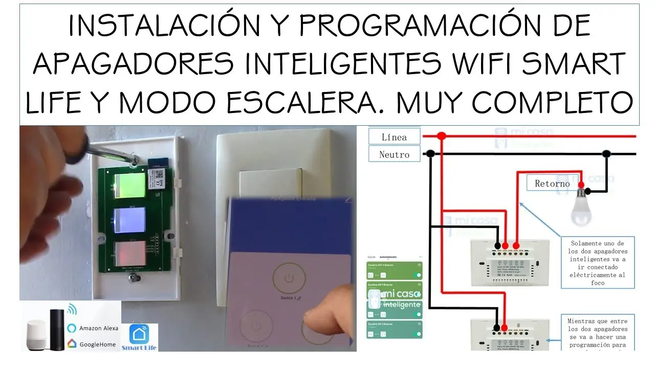 Cómo instalar un apagador inteligente - Cuántos cables deben ser para un apagador de luz como instalar un apagador inteligente - Cuántos cables deben ser para un apagador de luz
