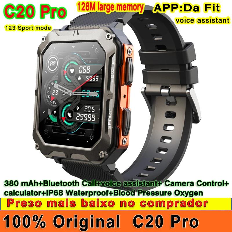 Reloj inteligente C20 Pro: El compañero resistente y funcional que necesitas - El reloj c20 Pro es resistente al agua reloj inteligente c20 pro - El reloj c20 Pro es resistente al agua