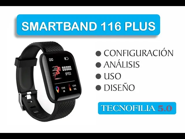 banda inteligente 116 plus - El reloj inteligente 116 plus es resistente al agua