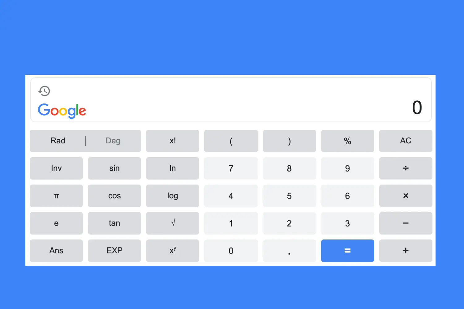 app web calculadora inteligente - Google tiene una aplicación de calculadora