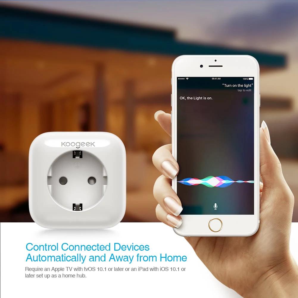 koogeek enchufe inteligente - Koogeek funciona con Alexa