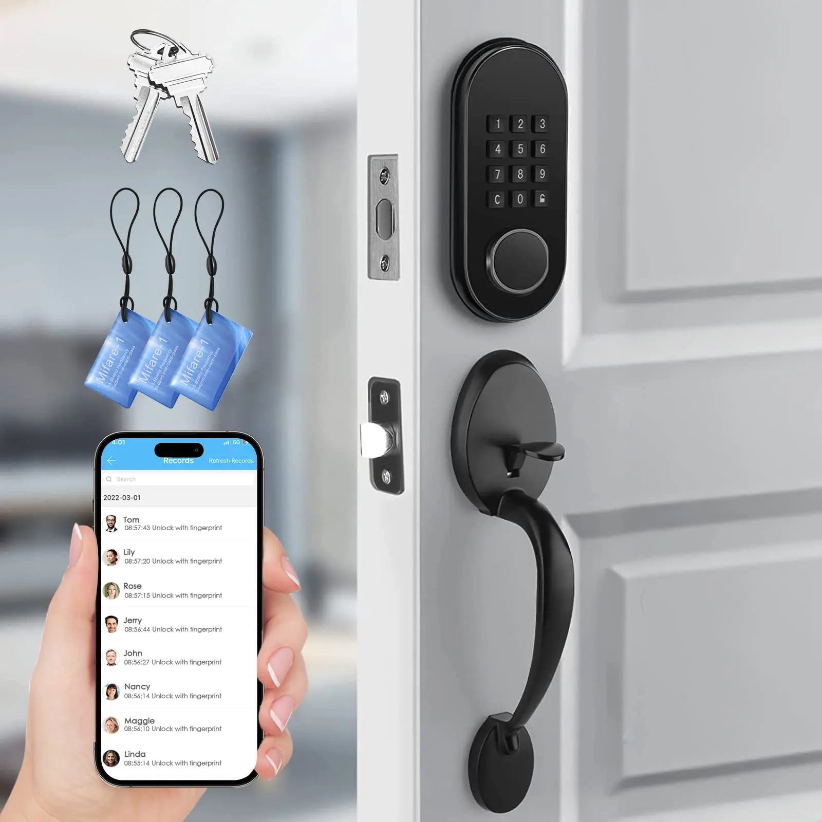 Cerraduras inteligentes con bloqueo de consumo eléctrico: cómo funcionan y qué opciones de alimentación utilizan - Las cerraduras inteligentes necesitan energía cerraduras inteligentes con bloqueo de consumo electrico - Las cerraduras inteligentes necesitan energía