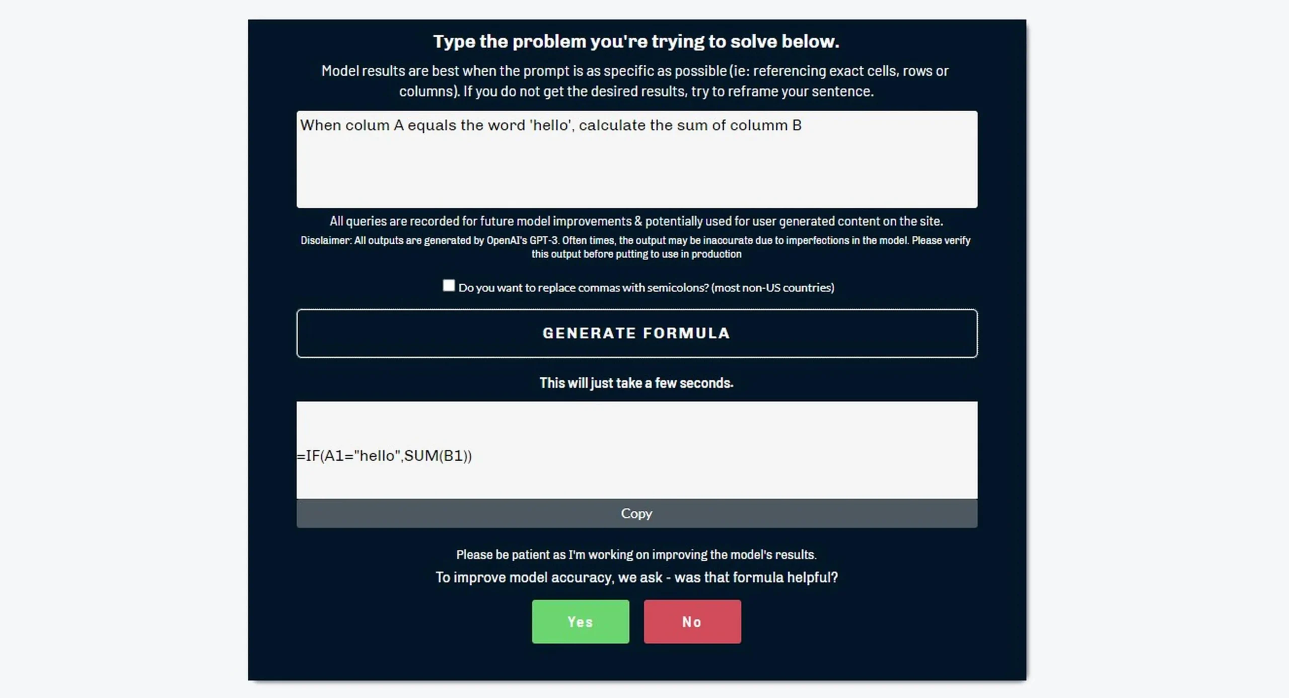 crear formulas en excel con inteligencia artificial - Puede la IA hacer fórmulas de Excel