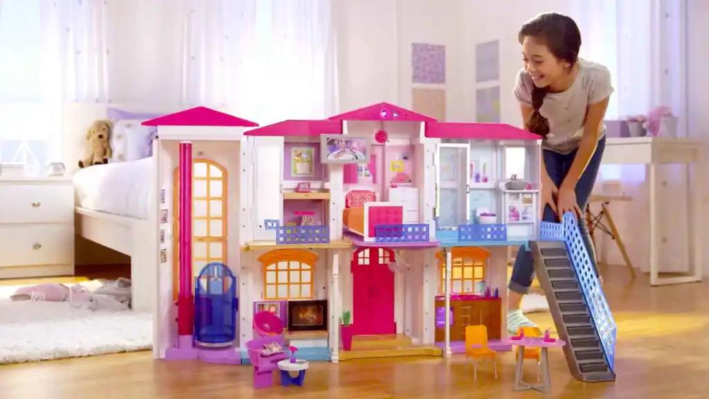 casa inteligente de barbie hello dream house - Puedes hablar con Barbie Dream House