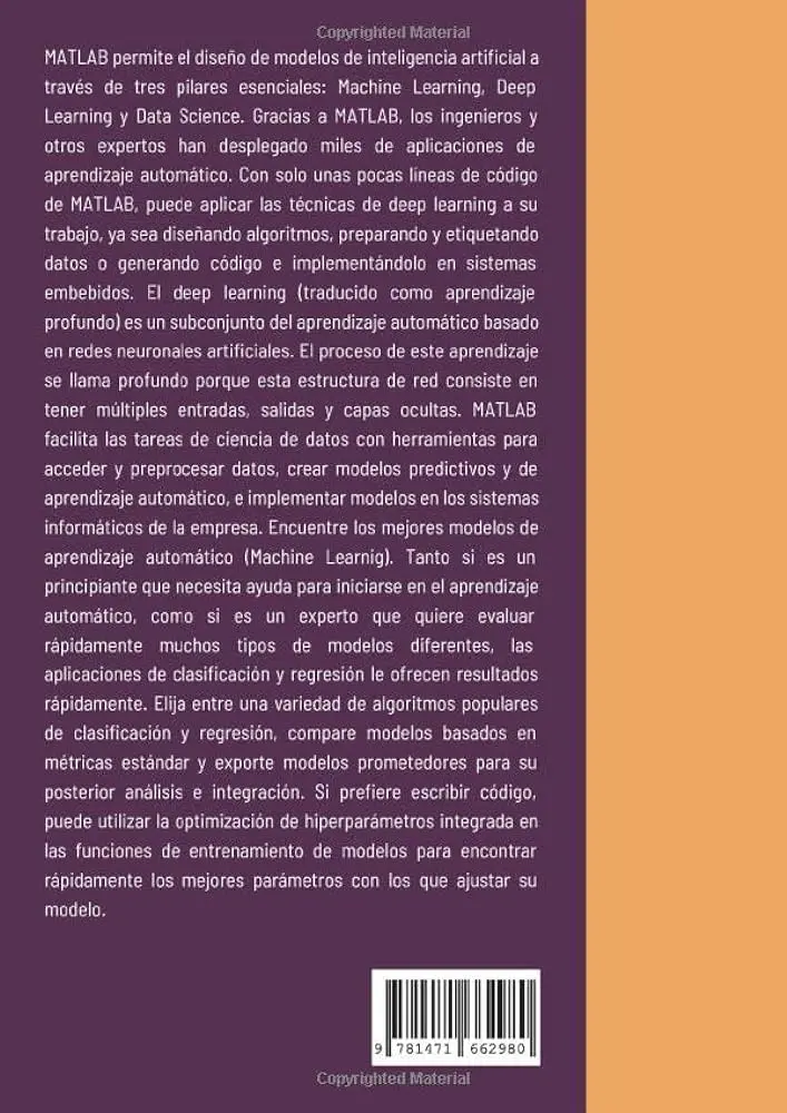 inteligencia artificial con matlab - Puedo hacer aprendizaje automático en Matlab