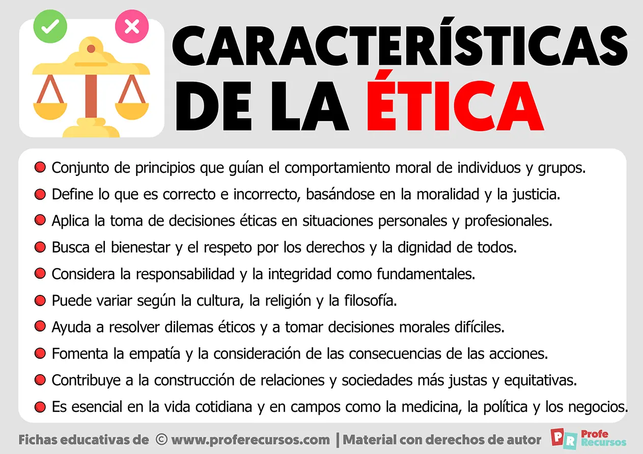 características de la ética inteligencia - Qué características tiene la ética