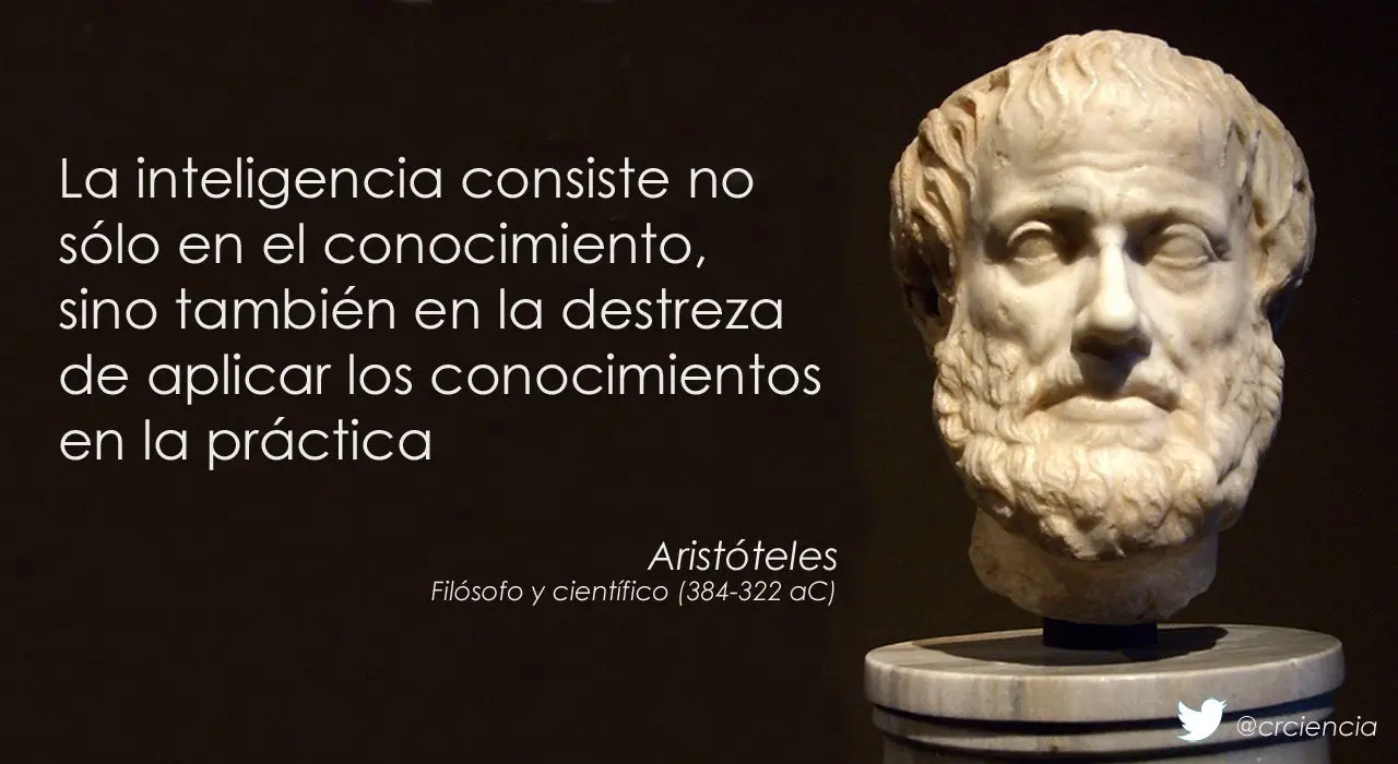 aristoteles la inteligencia se piensa a si misma - Qué dijo Aristóteles sobre el pensamiento