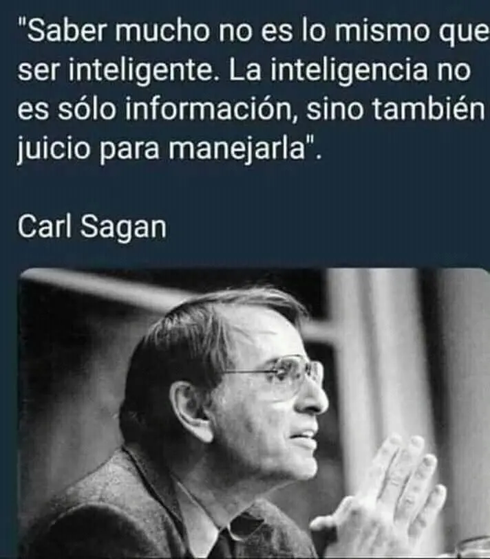 carl sagan inteligencia son compatibles - Qué dijo Carl Sagan de Dios
