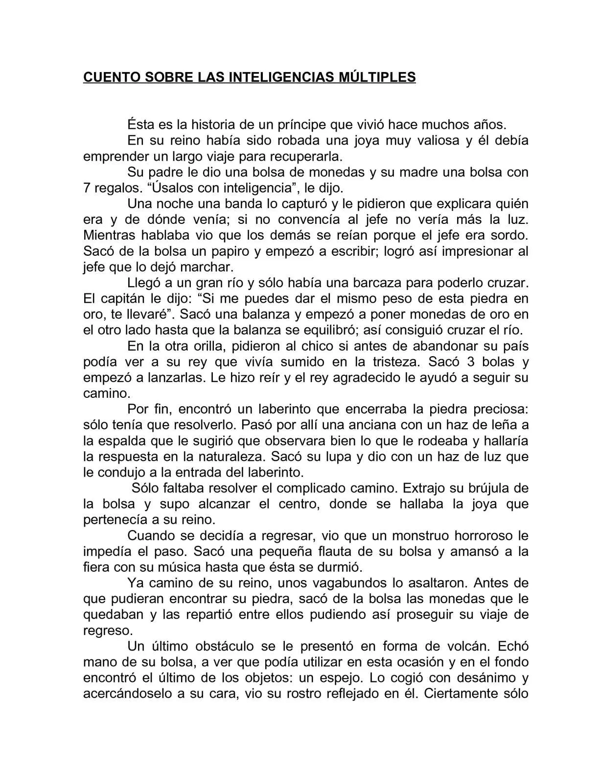 cuento inteligente ejemplos - Qué es el cuento 5 ejemplos