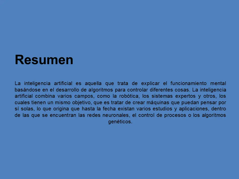 coclusion de computadoras inteligentes - Qué es la computadora conclusion