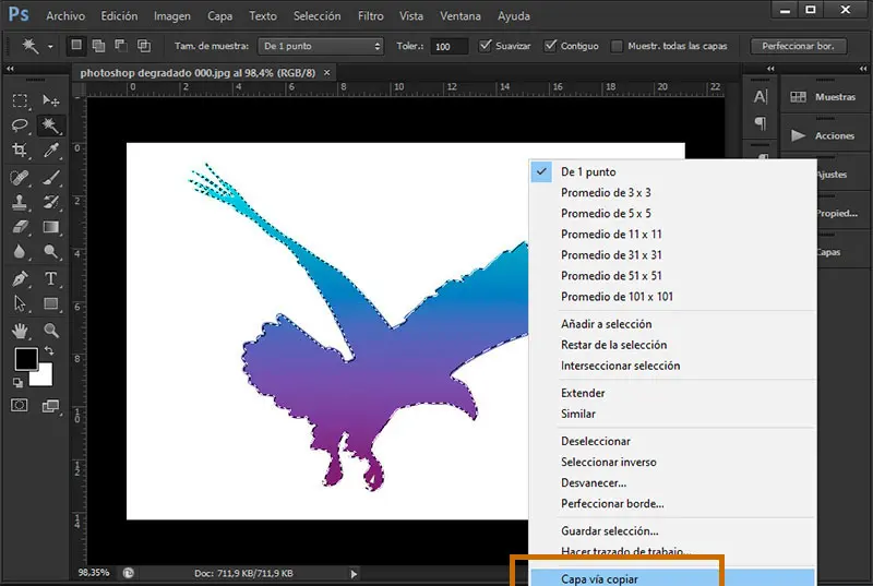 Selección Inteligente en Photoshop - Qué es la herramienta de selección rapida en Photoshop seleccion inteligente photoshop - Qué es la herramienta de selección rapida en Photoshop
