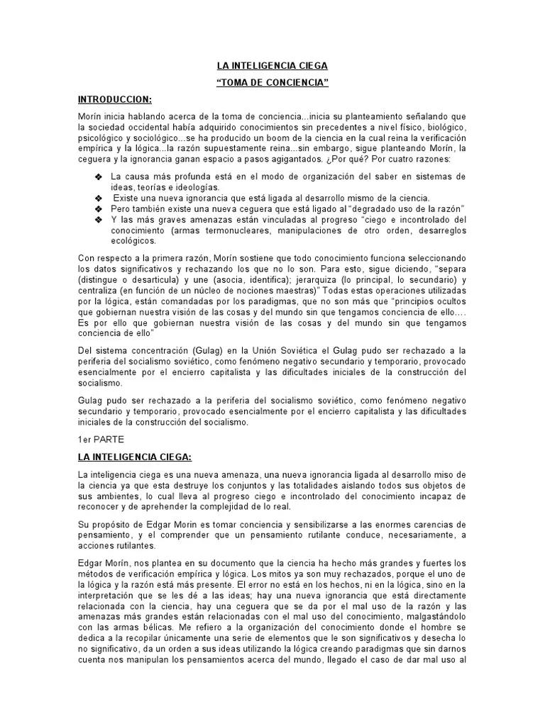 como superar la inteligencia ciega - Qué es la inteligencia ciega