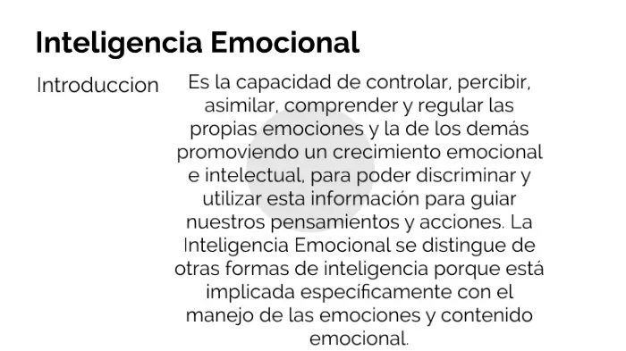 introduccion sobre la inteligencia - Qué es la inteligencia conclusión