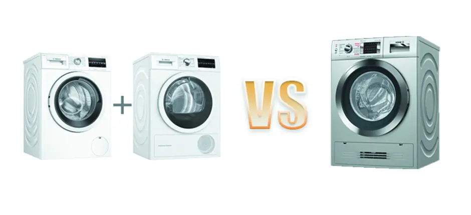 lavasecadora inteligente - Qué es mejor una lavasecadora o una secadora