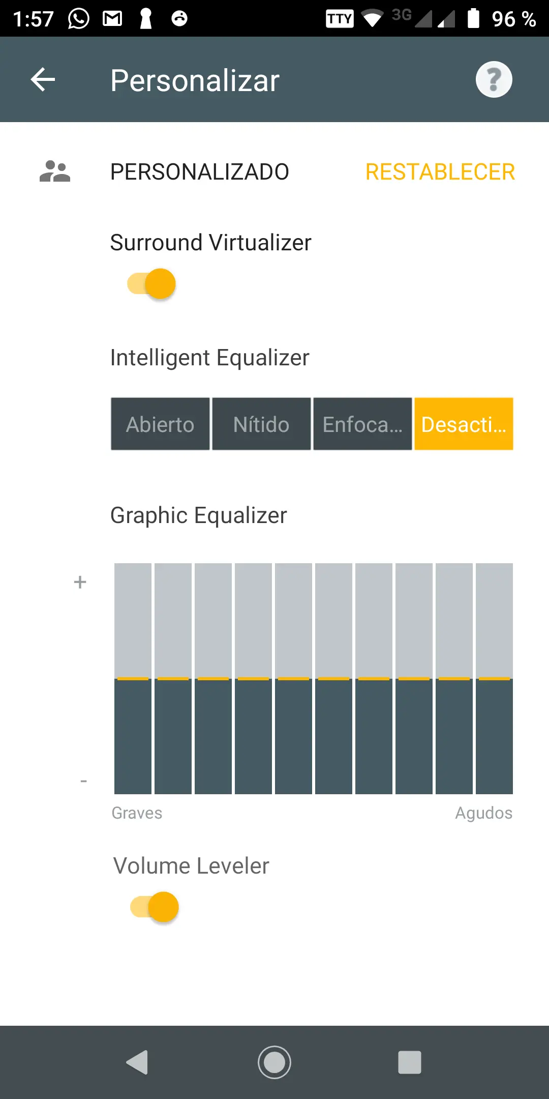 Cómo desactivar el audio inteligente de Motorola G6 Play - Qué es modo audio inteligente como desactivar audio inteligente de motorola g6play - Qué es modo audio inteligente