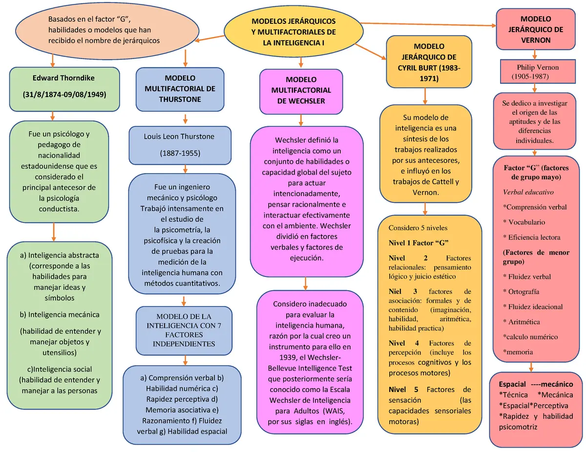 Modelo Multifactorial de la Inteligencia - Qué es multifactorial en psicología modelo multifactorial de la inteligencia - Qué es multifactorial en psicología