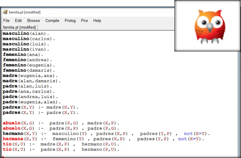 inteligencia artificial prolog ejemplos - Qué es Prolog en IA con un ejemplo