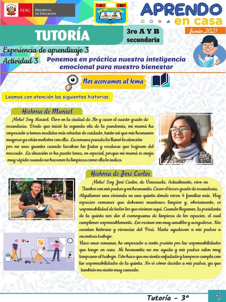 Área de Tutoría de Inteligencia Emocional - Qué es tutoría emocional area de tutoria inteligencia emocional - Qué es tutoría emocional