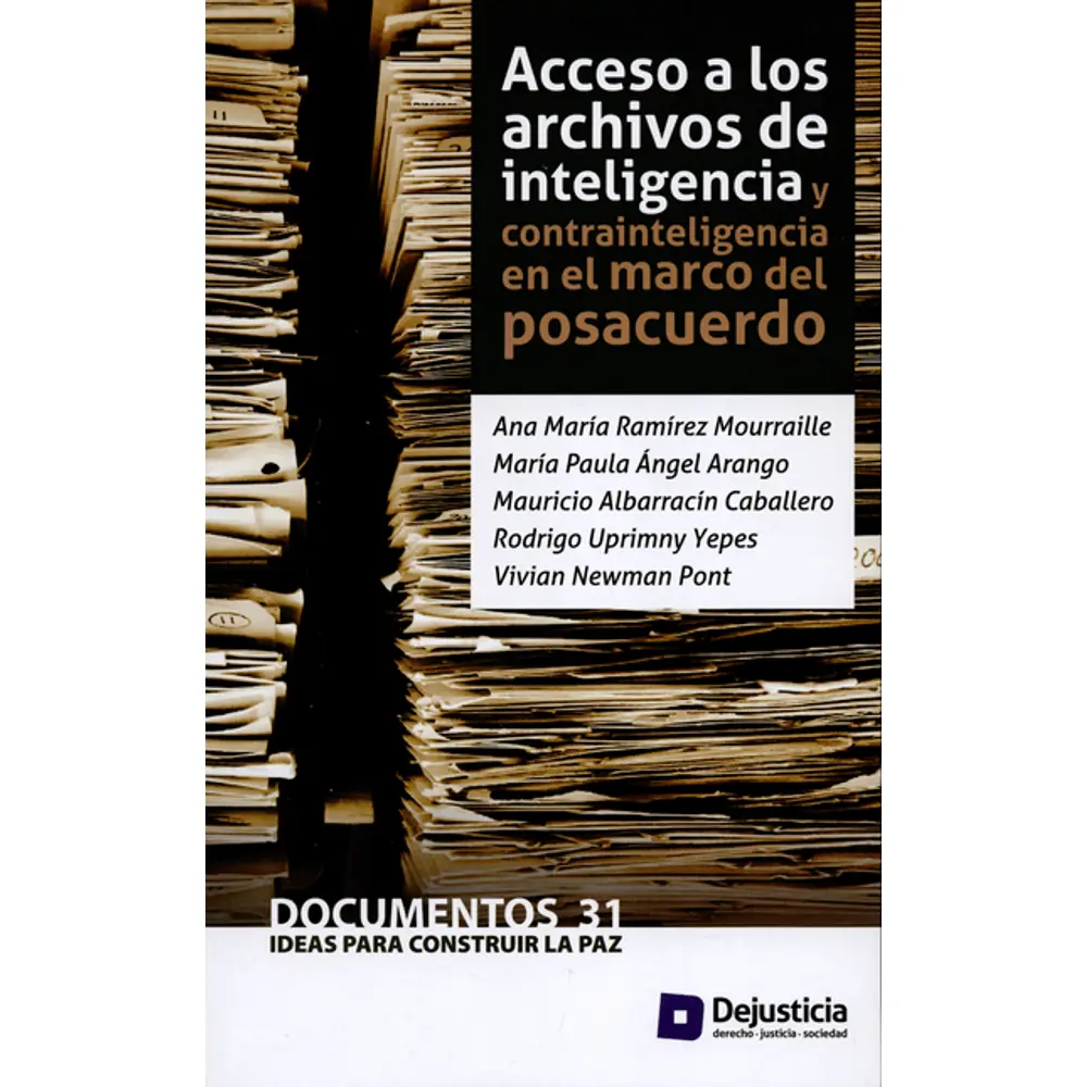 acceso a archivos de inteligencia en colombia - Qué es un documento de inteligencia