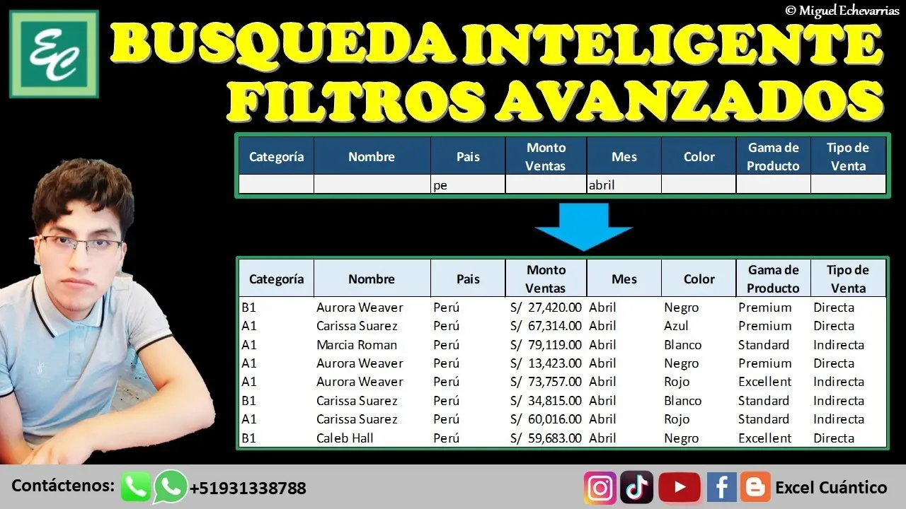 Cómo crear un filtro automático en Excel - Qué es un filtro automático filtros inteligentes en excel - Qué es un filtro automático