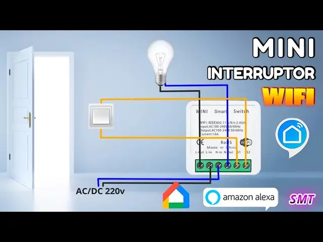 como instalar mini interruptor inteligente - Qué es un WiFi smart switch
