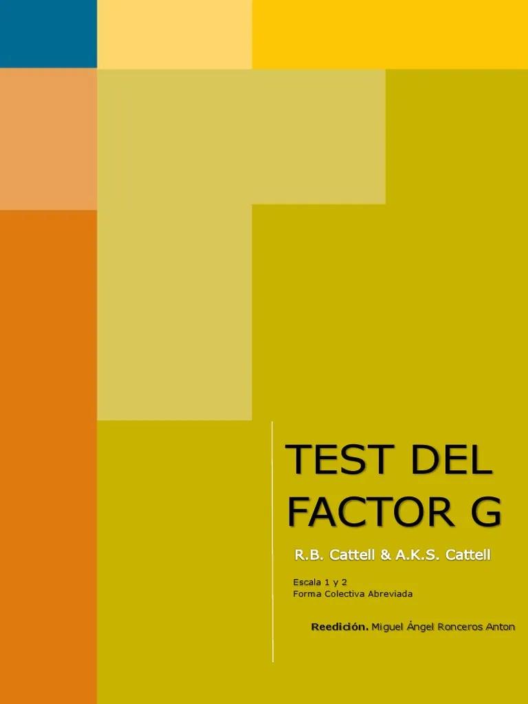 Escala de inteligencia infantil de Cattell - Que evalua el test de Cattell escala 1 escala de inteligencia infantil de cattell - Que evalua el test de Cattell escala 1