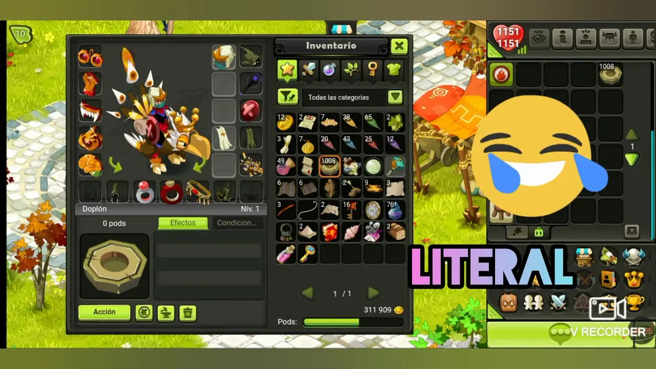 armas de inteligencia lvl 110 para sacros en dofus - Qué hacer con los objetos de cría Dofus