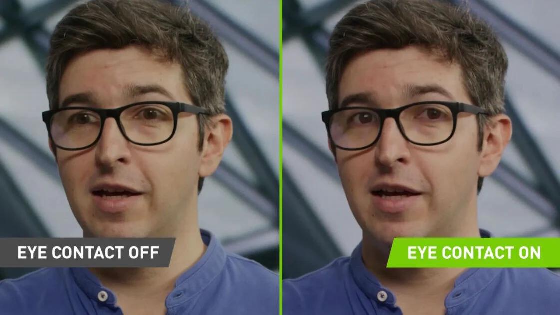 nvidia inteligencia artificial ojos - Qué IA hace que tus ojos miren a la cámara