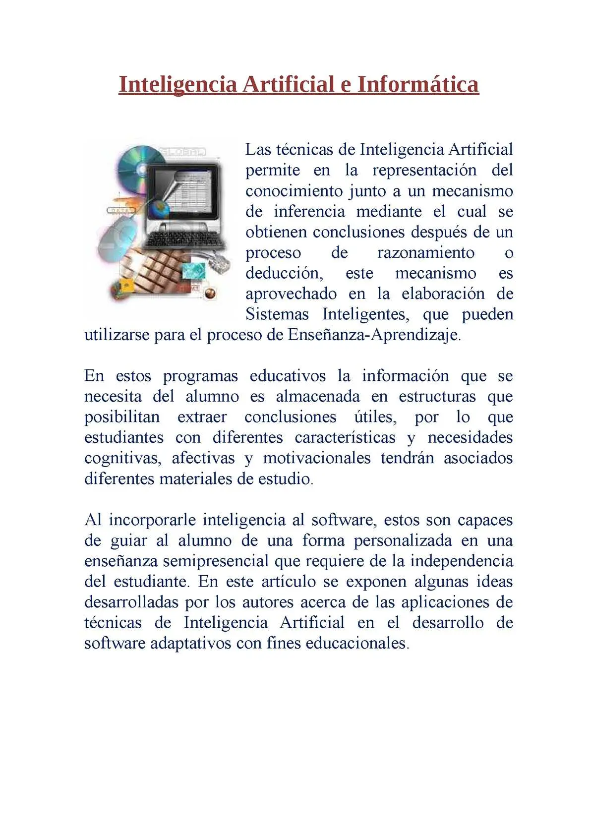 coclusion de computadoras inteligentes - Qué importancia tiene el computador en el mundo actual