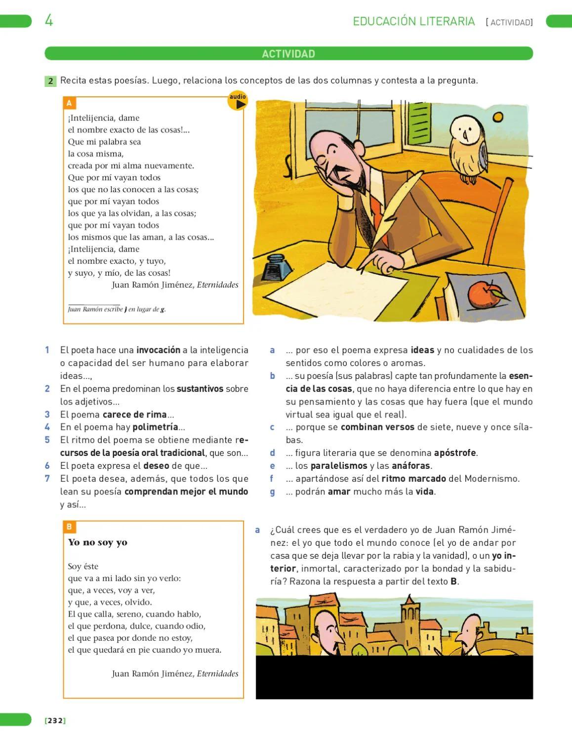 inteligencia dame el nombre exacto de las cosas - Que mi palabra sea la cosa misma