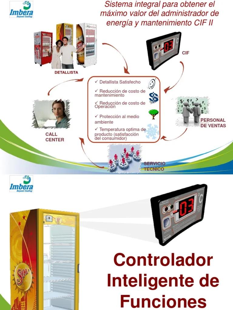 manual control inteligente cif - Qué significa la letra U en un refrigerador imbera