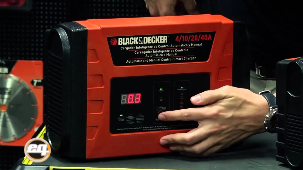 black decker cargador bateria inteligente lista de fallas - Qué significa la luz roja del cargador