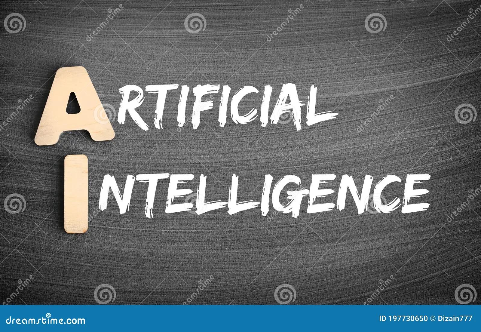 acronimo de inteligencia artificial - Qué significan las siglas AI
