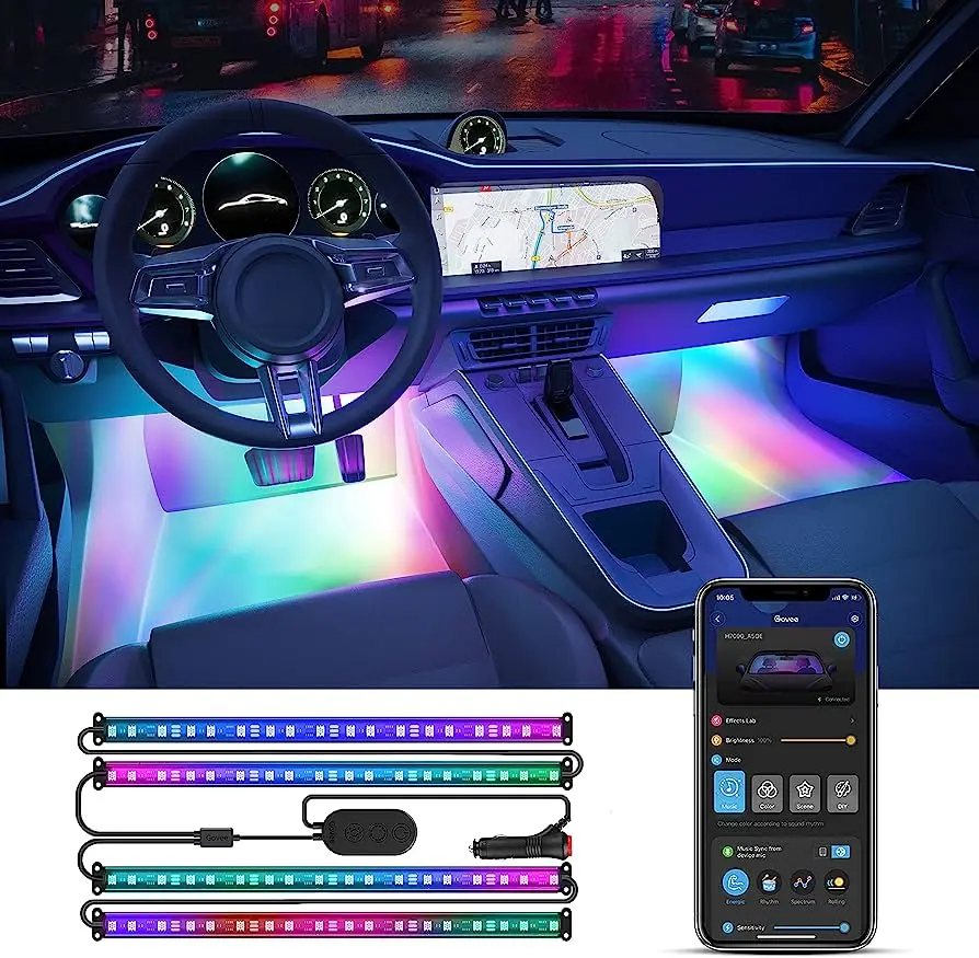 luces inteligentes automotriz - Qué son las luces LED para autos