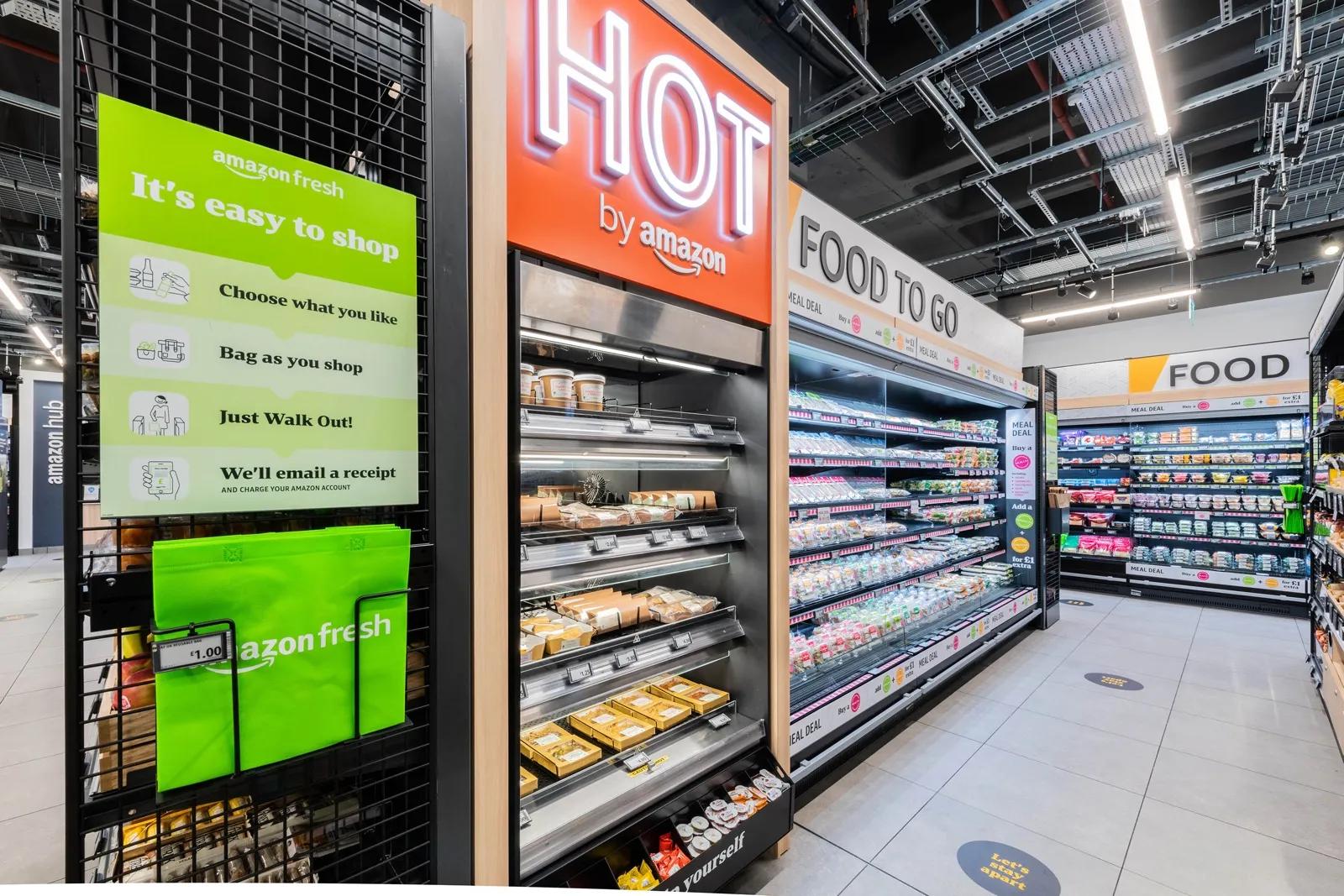 amazon go inteligencia artificial - Qué tecnología se utiliza en Amazon go