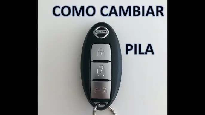 Cómo cambiar la pila de la llave inteligente del Nissan Versa - Qué tipo de pila lleva el control del versa cambiar pila llave inteligente nissan versa - Qué tipo de pila lleva el control del versa