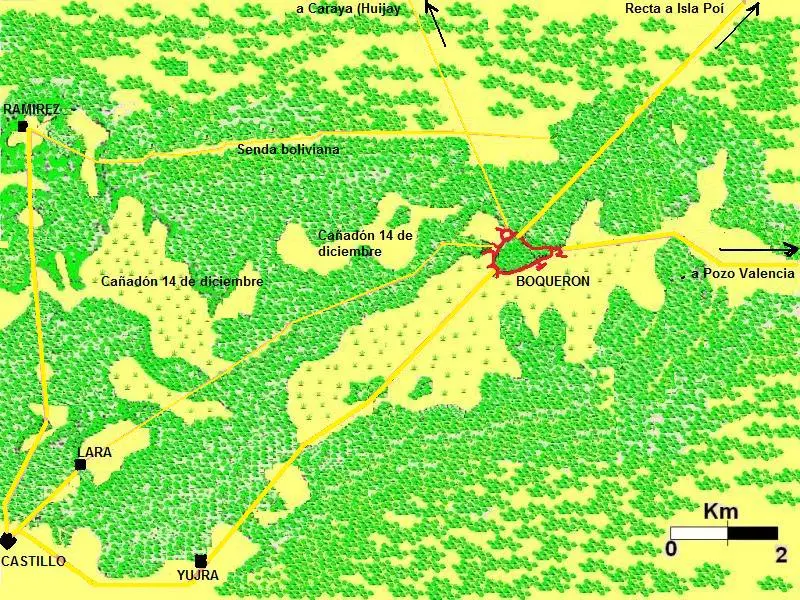 inteligencia e informacion en la batalla de boquerón - Quién dirigió la defensa de Boquerón