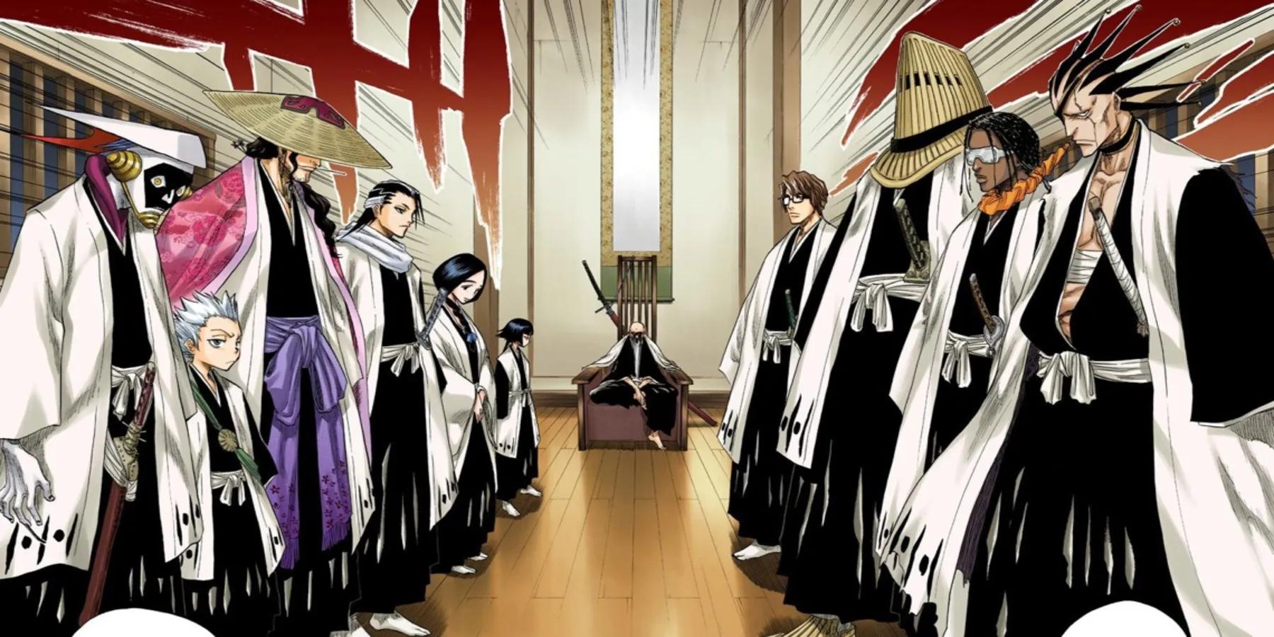 bleach gotei 13 division de inteligencia - Quién es el más fuerte en gotei 13