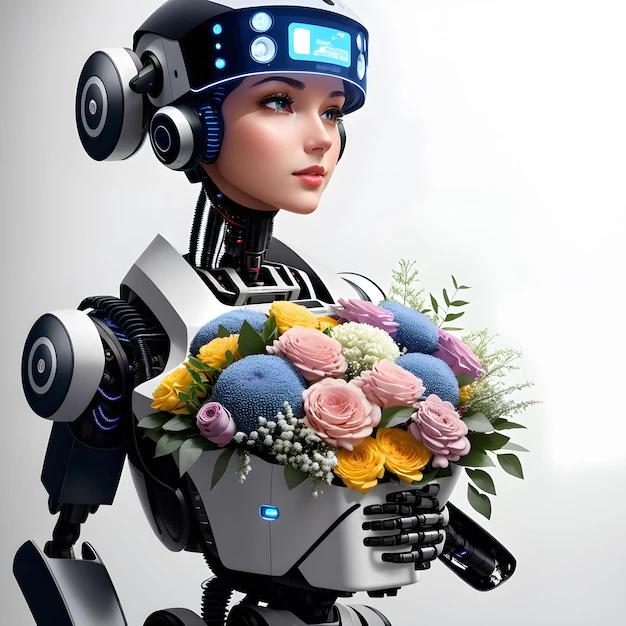 Chica con flores presentando a personas emocionalmente inteligentes - Quién es más fuerte emocionalmente el hombre o la mujer chica con flores presentando a personas emocionalmente inteligentes - Quién es más fuerte emocionalmente el hombre o la mujer